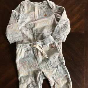 Baby GAP 2 piece Dino outfit